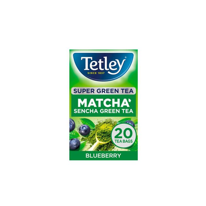 Tetley Super Green Matcha Blueberry Tea