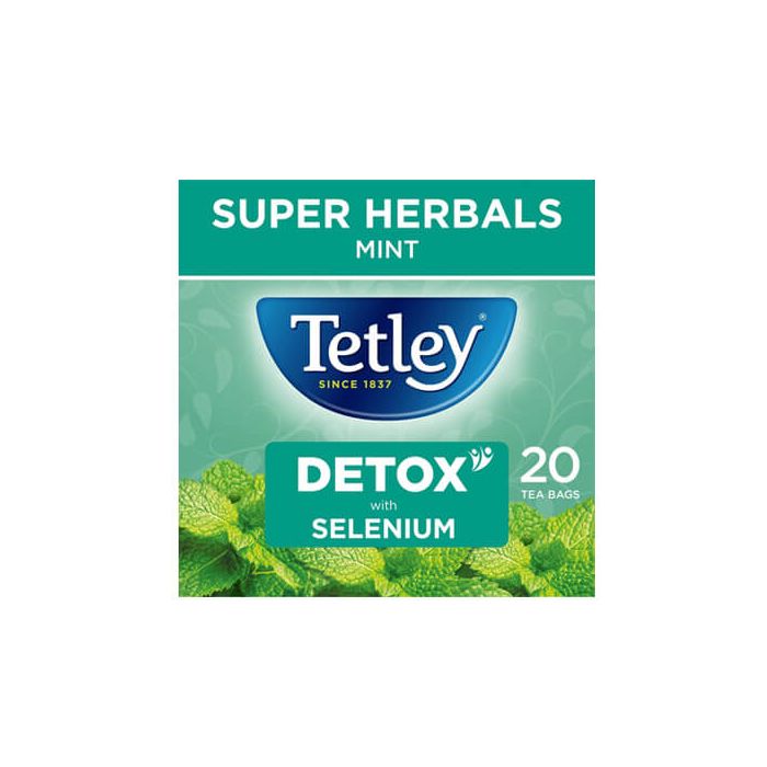 Tetley Super Herbals Detox with Selenium Infusion Tea