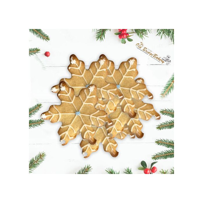 The Old Bridge Bakery Snow Flake Biscuits