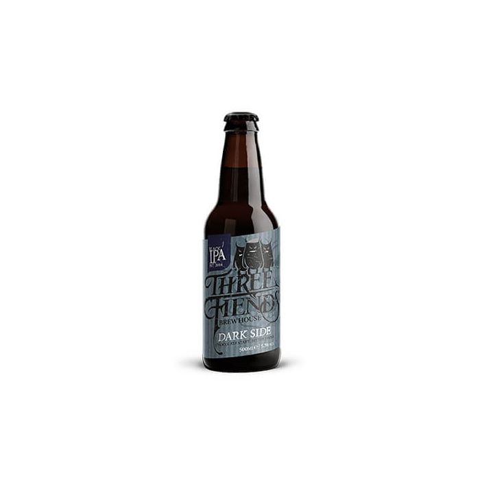 Three Fiends Dark Side Black IPA Bottle