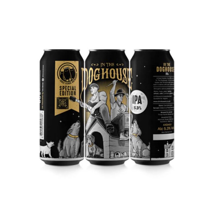 Three Fiends Special Edition In The Doghouse 5.3% IPA Cans