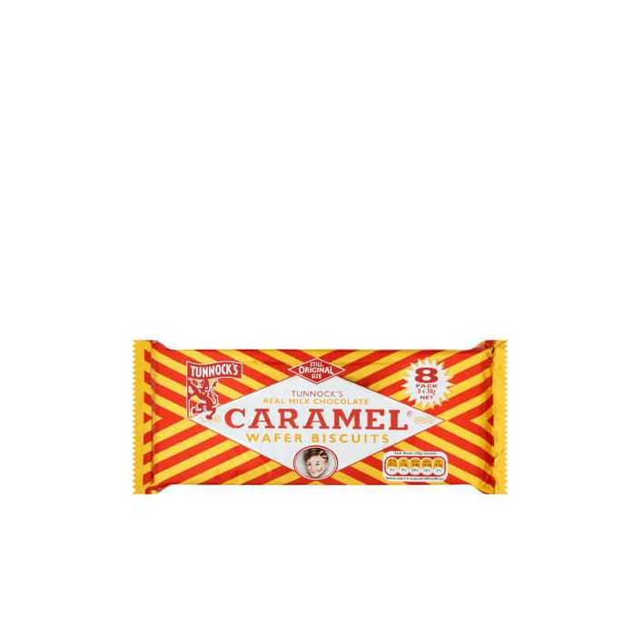 Tunnocks Real Milk Chocolate Caramel Wafer Biscuits