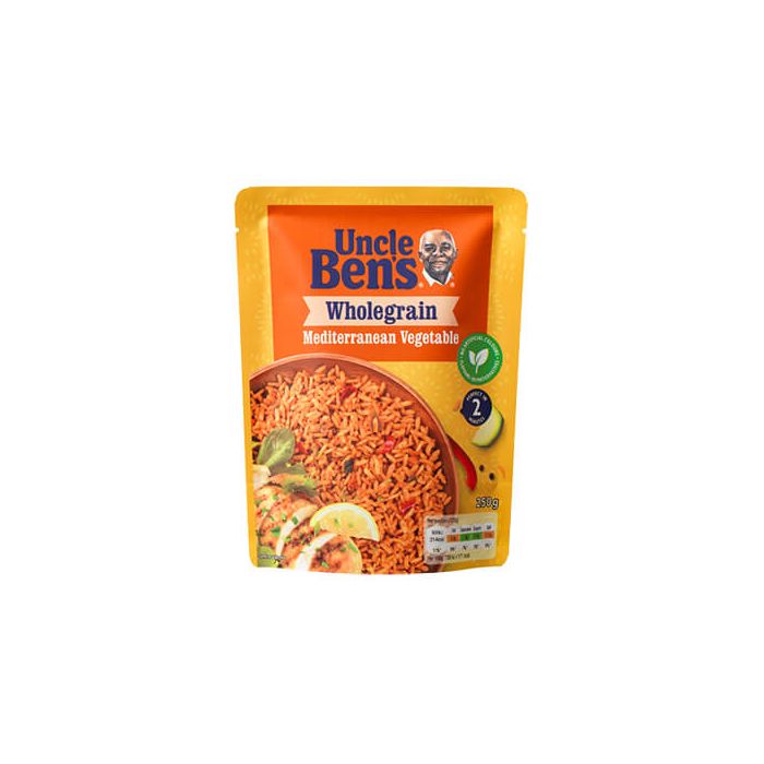 Uncle Ben's Wholegrain Mediterranean Vegetable Rice