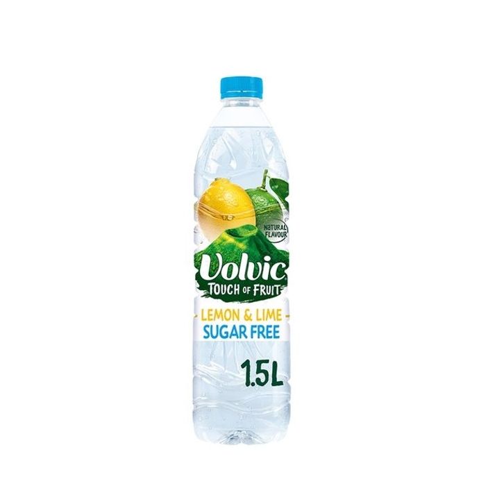 Volvic Touch of Fruit Lemon & Lime Natural Mineral Water (Sugar Free)