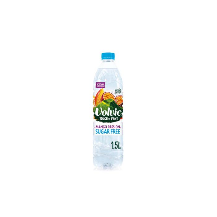 Volvic Touch of Fruit Mango & Passionfruit Natural Mineral Water (Sugar Free)