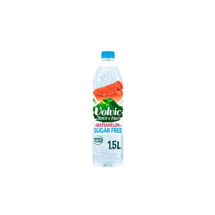 Volvic Touch of Fruit Watermelon Natural Mineral Water (Sugar Free)