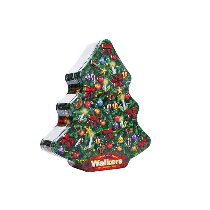 Walkers Shortbread Christmas Tree Tin