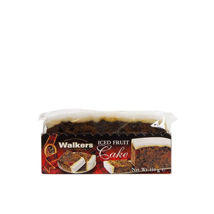 Walkers Iced Rich Fruit Slab Cake