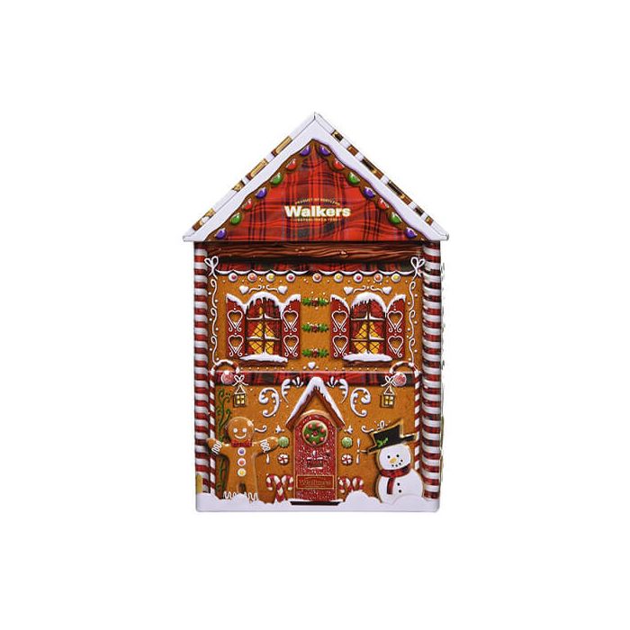 Walkers Shortbread Gingerbread House Tin