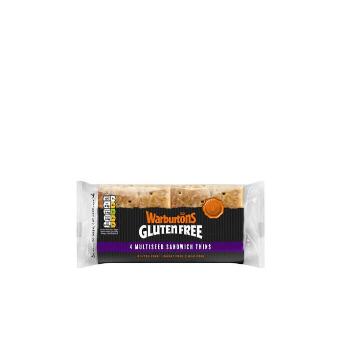 Warburtons Multiseed Sandwich Thins (Gluten Free)