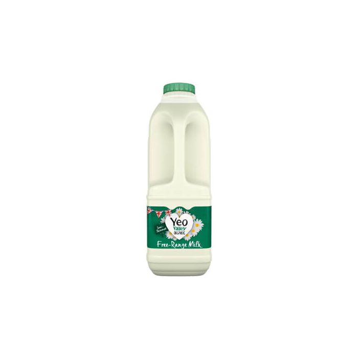 Yeo Valley Organic Free Range Semi Skimmed Milk