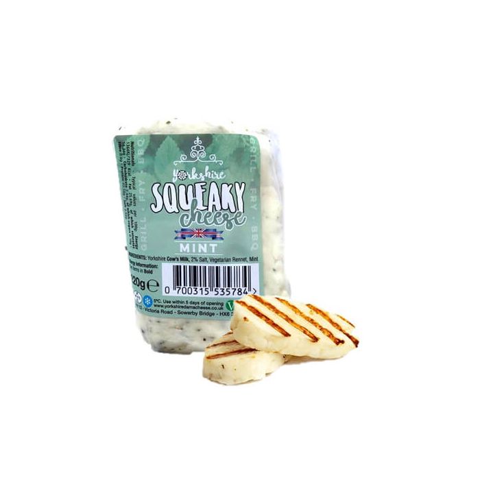 Yorkshire Dama Squeaky Halloumi Cheese with Mint