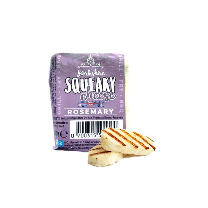 Yorkshire Dama Squeaky Halloumi Cheese with Rosemary